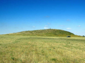 Sarmatian Kurgan (burial mound). 